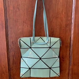 Blue Convertible Shoulder Bag - 3 Shapes - Boutique
